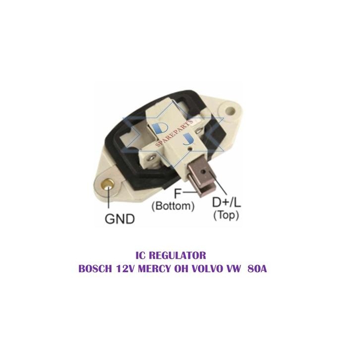 Jual Ic Regulator Bosch 12V Mercy Oh Volvo /Vw 80A Kode 056