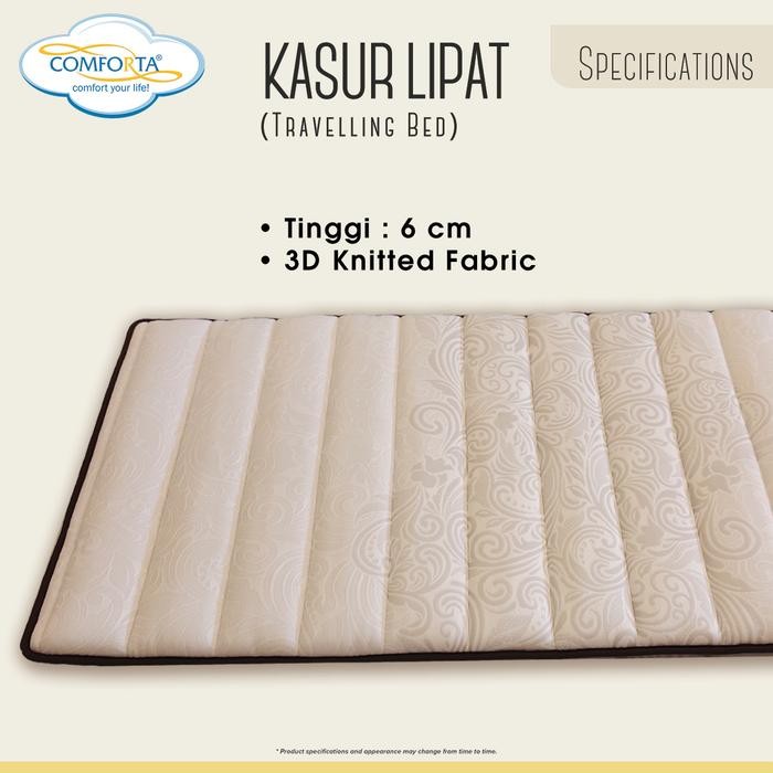 ed7f- Sc Comforta Kasur Lipat 160X200 ( Travelling Bed )