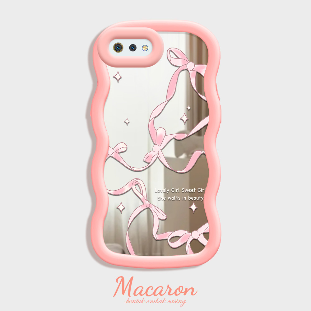 Casing Hp Untuk OPPO A1K Mirror Phone Warna Case Mode Kesing Kupu MKL 4019 JZ