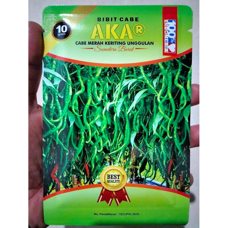 BIBIT F1 BIBIT CABE MERAH KERITING AKAR 10 GRAM - CMK AKAR - BENIH CABAI AKAR
