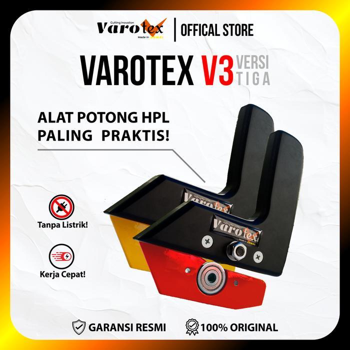 Varotex V3 Kuning & Merah (Cutting Tool For Hpl) Metal, Alat Potong Hpl,Tanpa Listrik, Pemotong Hpl