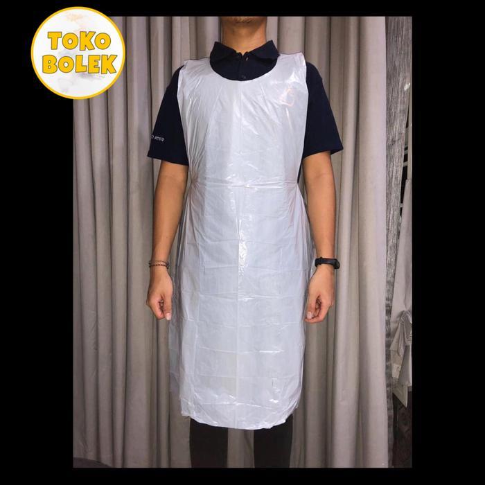 Apron Medis Plastik Disposable