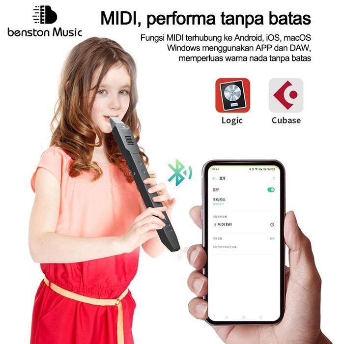 TERBARU TERLARIS Benston Music - wind saksofon tingkat pemula pocket sax instrumen elektronik