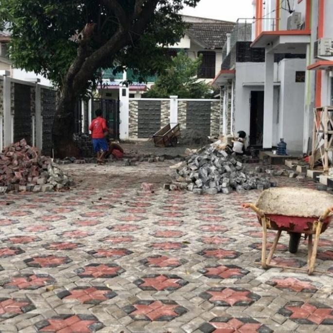 Ready Stok konblok/paving blok/pengerjaan paving blok/grass blok/pemasangan paving blok