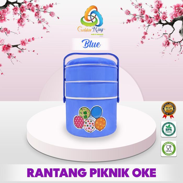Rantang Piknik Oke / Rantang Susun / Rantang Besar Terlaris