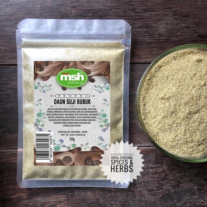 MSH Daun Suji Bubuk Original