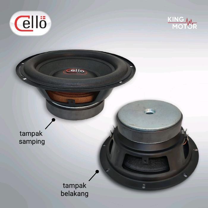 Cello C8 - Subwoofer 8" Inch Dvc Double Voice Coil