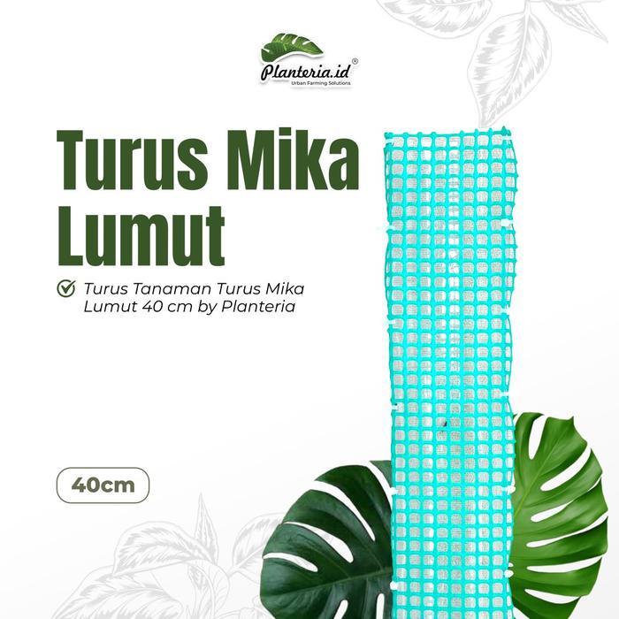Turus Tanaman Turus Mika Lumut 40 cm Plastik Media