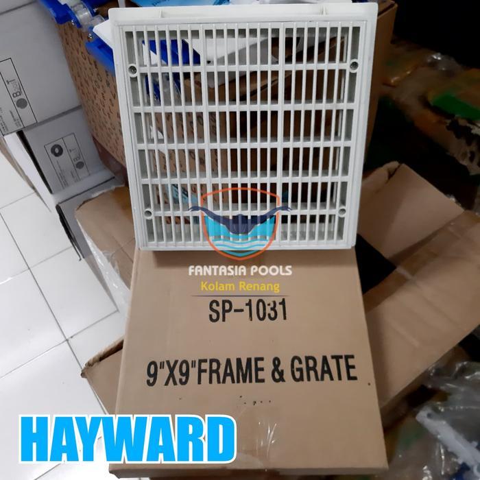 Frame & Grate 9 x 9 Hayward SP 1031 | Main Drain Hayward