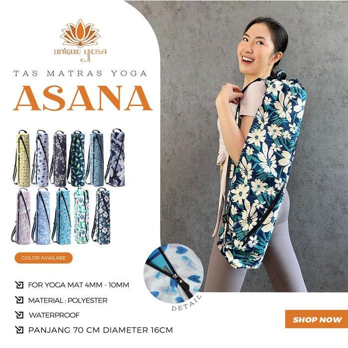 Tas Matras Yoga / Tas Olahraga / Tas Motif / Tas Yoga / Yoga Bag Motif / Tas Motif Waterproof