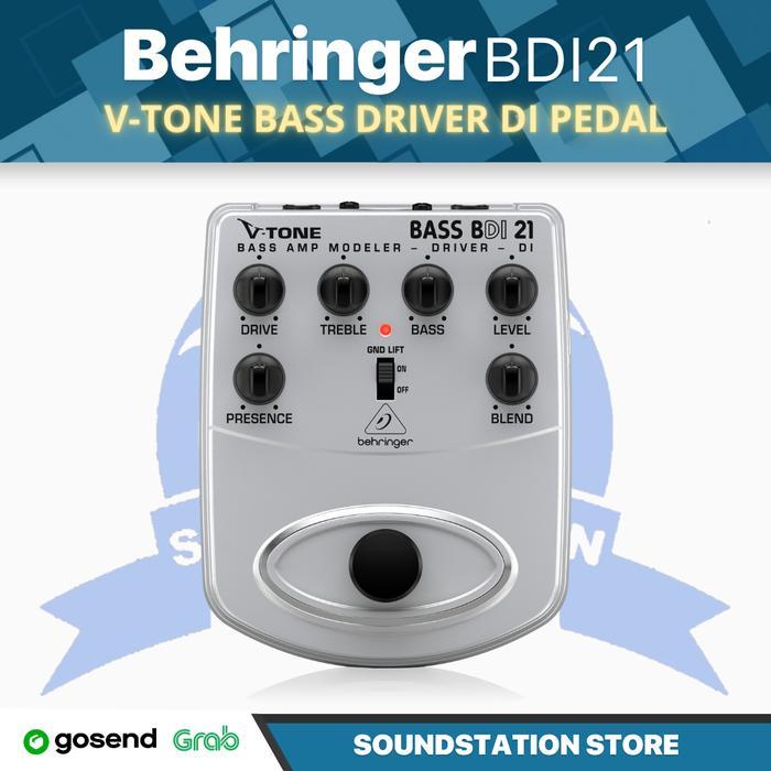 Behringer BDI21 Bass Amp Modeler/Direct Recording Preamp/DI Box