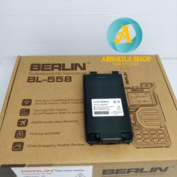 BATRE HT BERLIN BL 558 TEXAS TX3 QUANSENG UV K5 WEIERCOM UV 5R