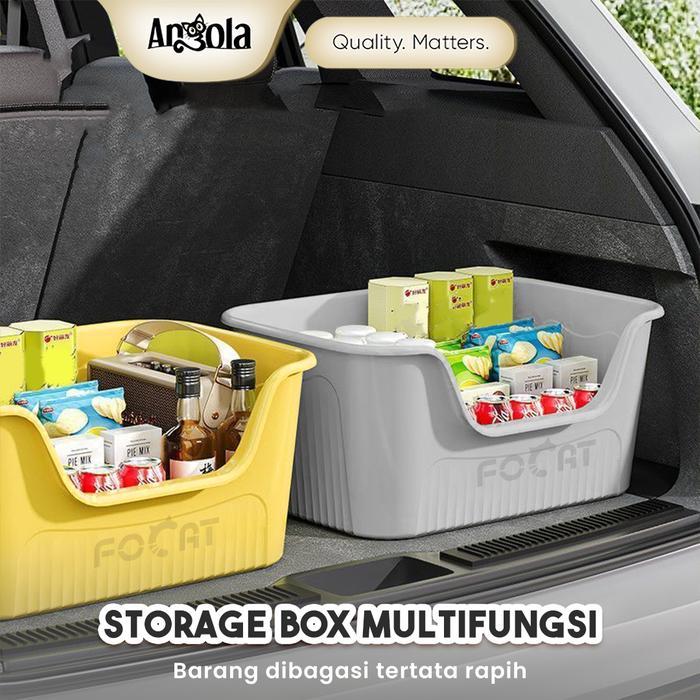 Angola Box Penyimpanan Serbaguna M31 Keranjang Penyimpanan Storage Box Organizer Buku Bumbu Dapur