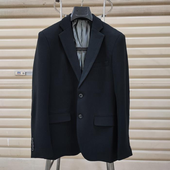 Blazer Pria Casual Big Size Hitam Blazer Pria Import Terlaris
