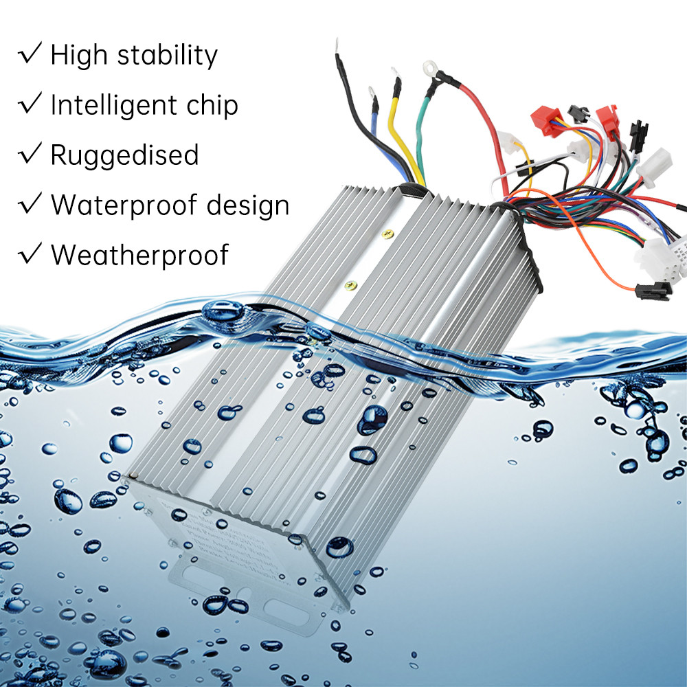 48V 60V 72V 2000w 2500W 3000W Brushless Controller Dual Row Intelligent Brushless Controller for