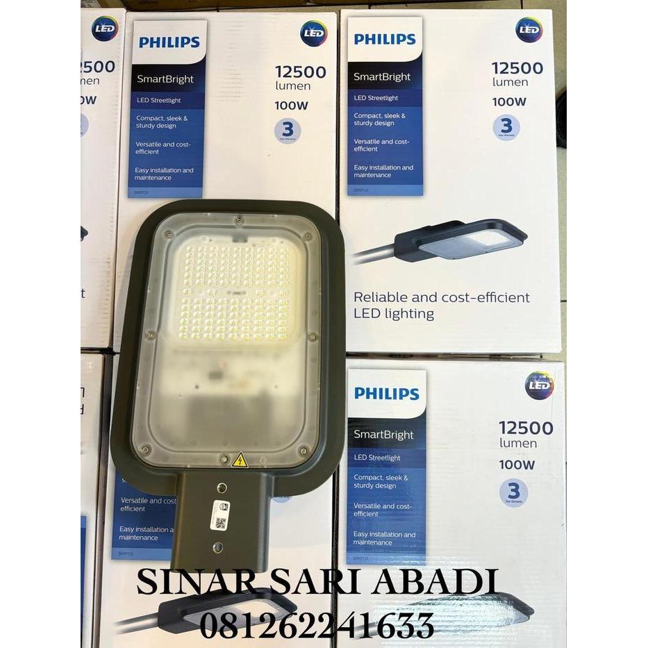 Lampu Jalan PJU LED PHILIPS BRP131 Lampu PJU 100w BRP 131 - Putih