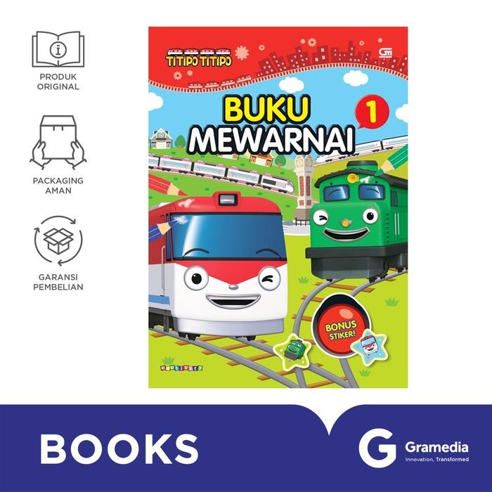 Titipo: Buku Mewarnai 1