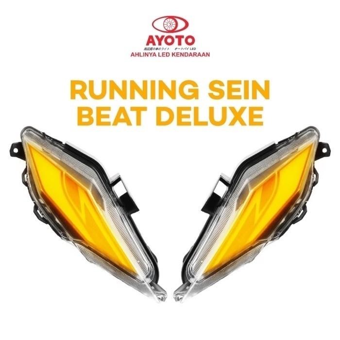 Sepasang Lampu Running Sein Beat Deluxe Rgb New Item