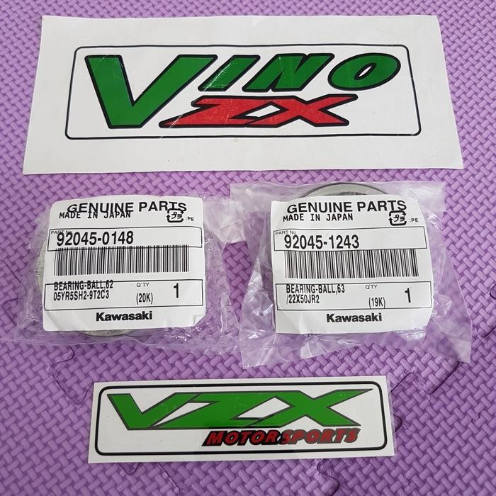 Bearing Laher Krek Kruk As Kanan N Kiri Ninja 150 R Ss Rr Original