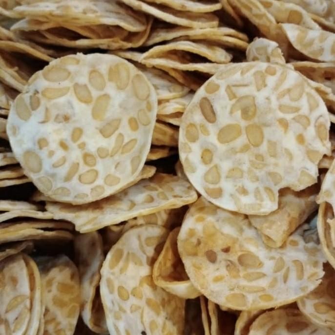 

KRIPIK TEMPE PUTIH RENYAH / KRIPIK TEMPE OVEN 1KG