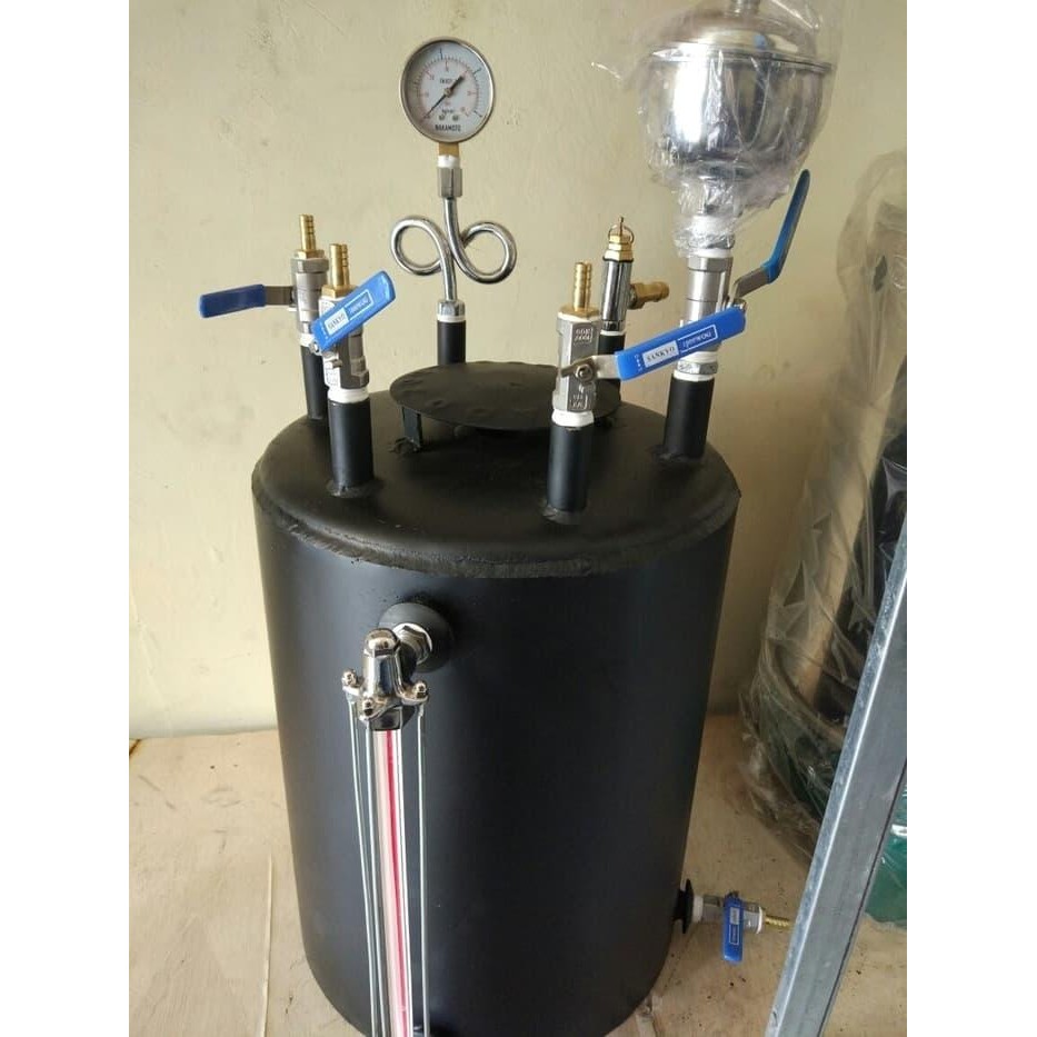 Setrika Uap Boiler NAGAMOTO Non Casing 25 Liter 2 Setrika