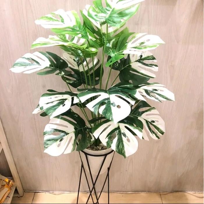 SM- TANAMAN HIAS MONSTERA VARIGATA ARTIFICIAL