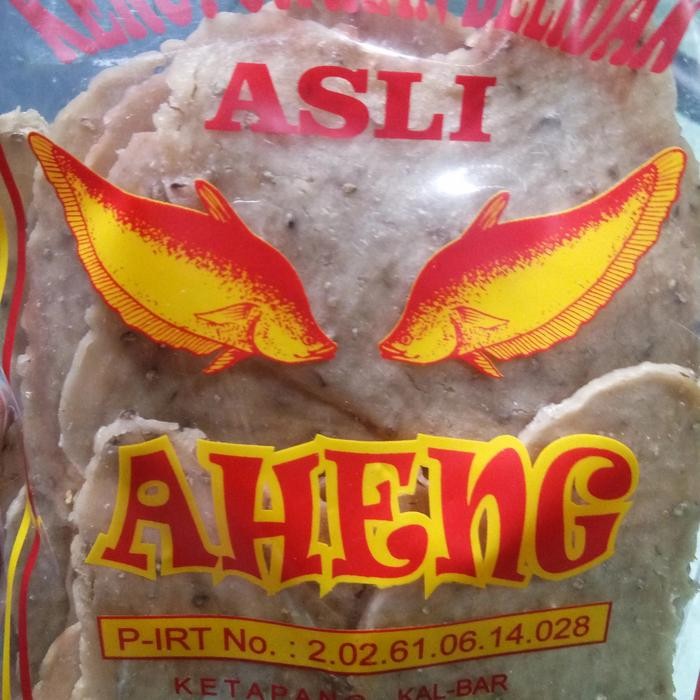 

ORIGINAL kerupuk belidak belidak asli aheng 500 gram READY STOCK