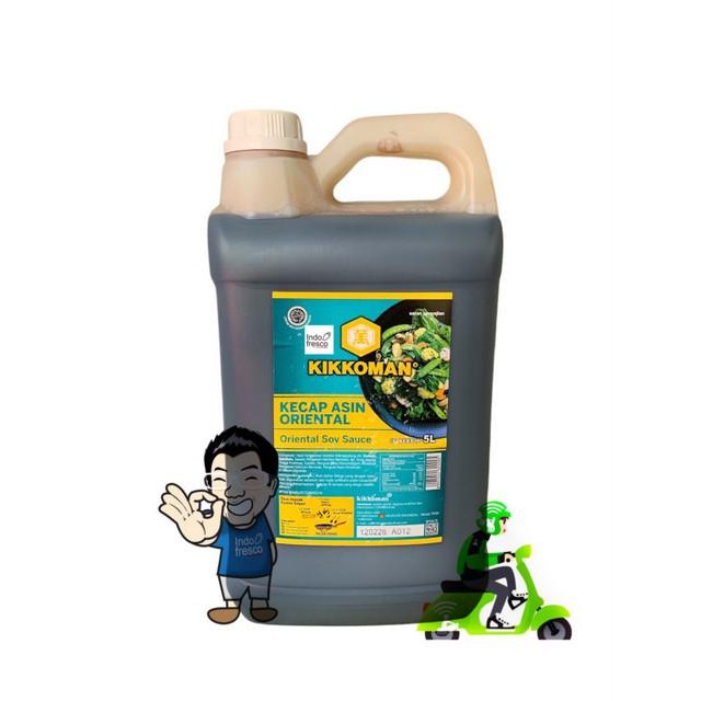 

Stok Baru Kikkoman Oriental Soy Sauce Kecap Asin Oriental 5K Halal KHUSUS GOSEND