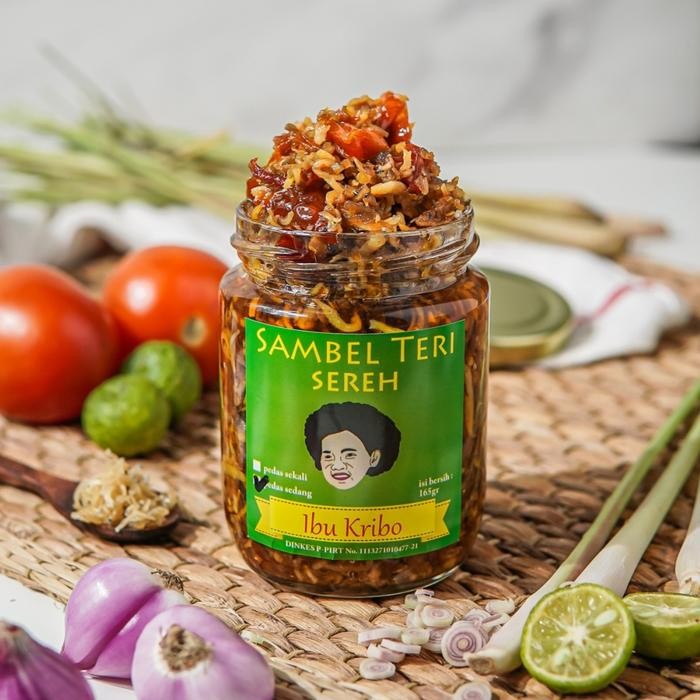 

Stok Baru sambel teri sereh