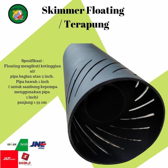 FLOATING SKIMMER KOLAM IKAN KOI SKIMMER APUNG