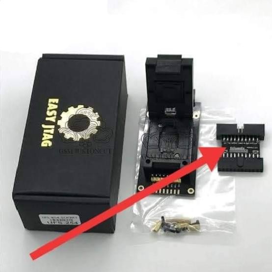 ADAPTER CONVERTER DARI UFI BOX KE BGA EMMC UFS ORIGINAL EASY PLUS 254
