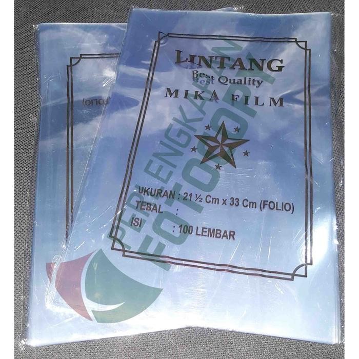 

ASLI Cover Mika Bening Jilid. Tipis 0.8mm Lintang READY STOCK