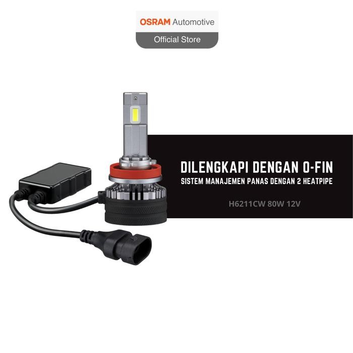 OSRAM LAMPU MOBIL LED HL PREMIUM NEXT LEVEL 80W 12V - H4 - H8 - H11 - H16 - HB3 - HB4
