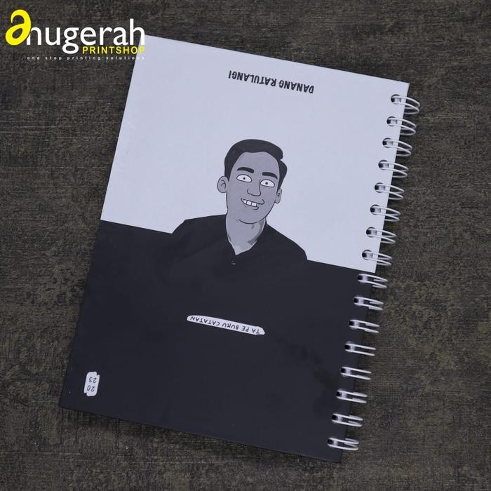 

Cetak Notebook Hardcover A5 Custom - Buku Agenda Planner Gambar Bebas