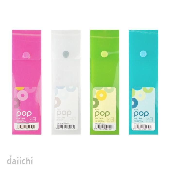 

Kotak Pensil Tempat Pensil Pencil Case Button Daiichi Popular DPO