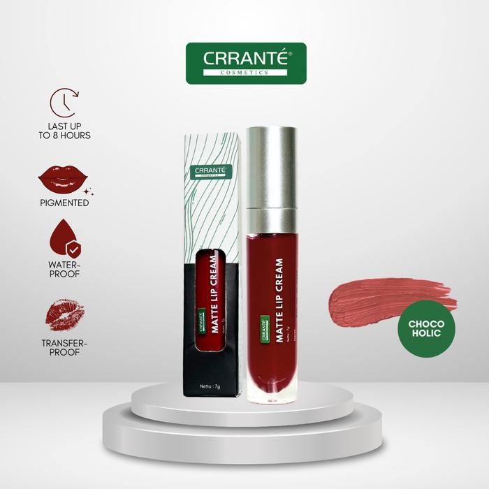 Crrante Matte Lip Cream New Pewarna Bibir Lipcream Kosmetik