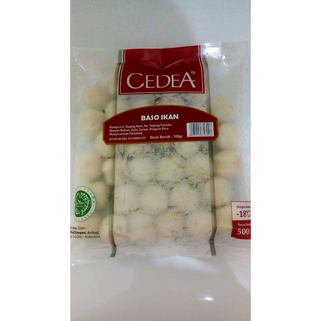 

Pilihan- Cedea Baso Ikan