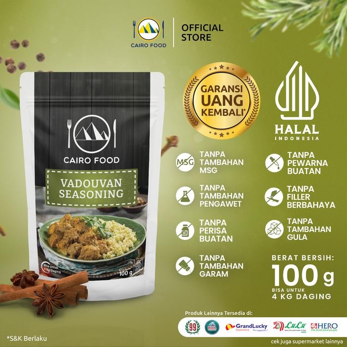 

DISKON Bumbu Vadouvan Seasoning - Co Food 100gr READY STOCK