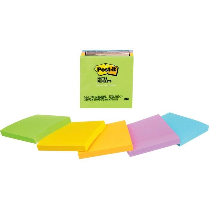 

3m Post It 3M Warna Memo Stick 5 Ultra Color 3x3 in 654-5UC