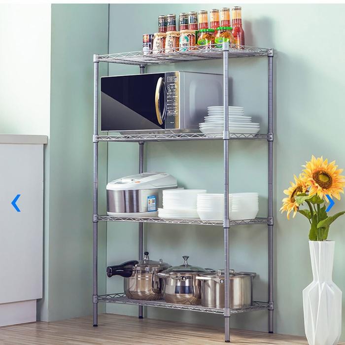 Krisbow Rak Besi Serbaguna 4 Tingkat