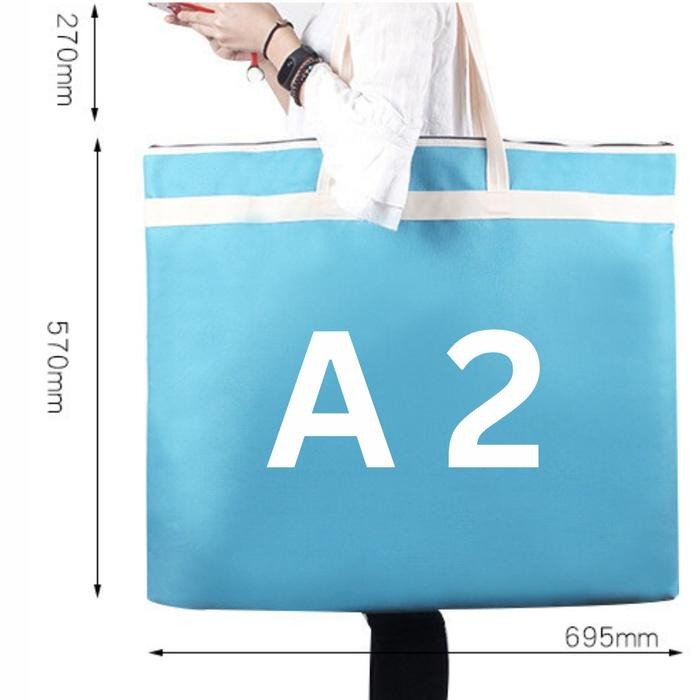 

[Boobiyo] Tas Kanvas A2 Zipper