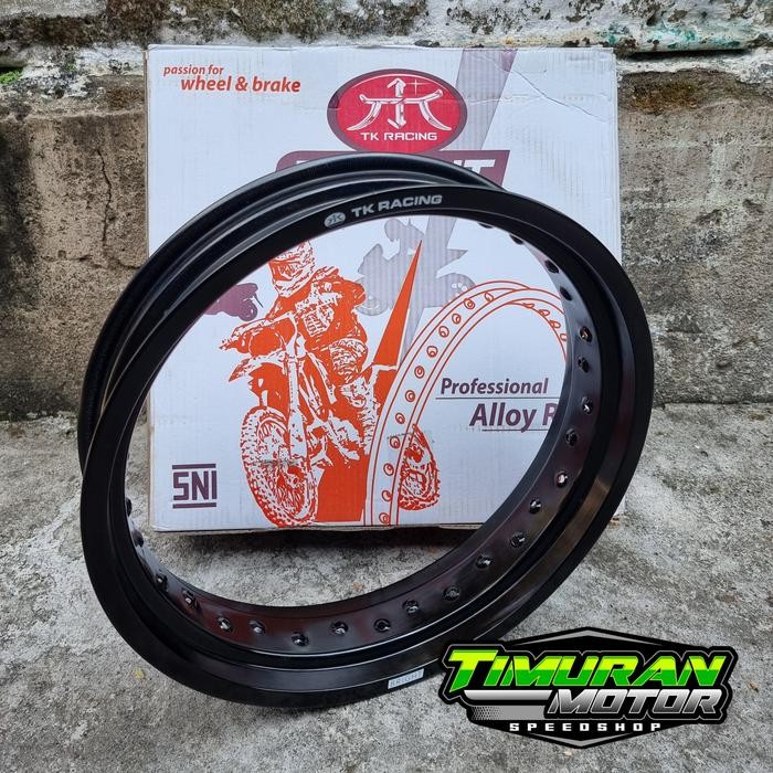 Velg Tk Racing 350 17 Hitam Hole 32