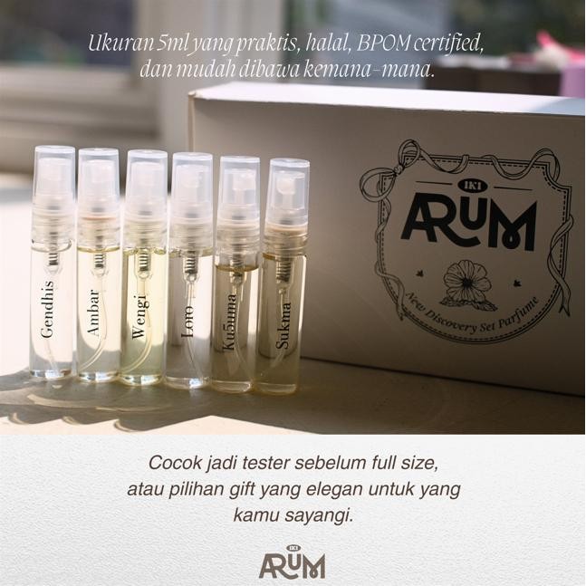 IKI ARUM - New Discovery Set Parfume 5ml