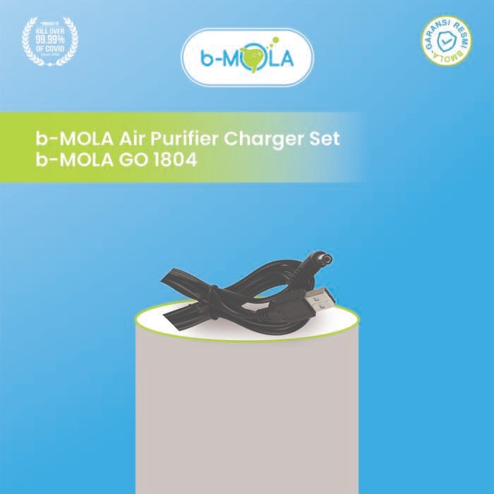 b-MOLA Air Purifier Charger Set b-MOLA GO 1804