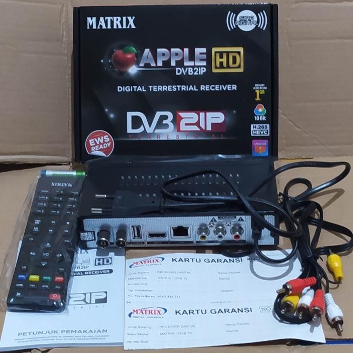Terlaris stb set top box DVBT2 DVB2IP DVB T2 2IP matrix apple TV Digital SALE