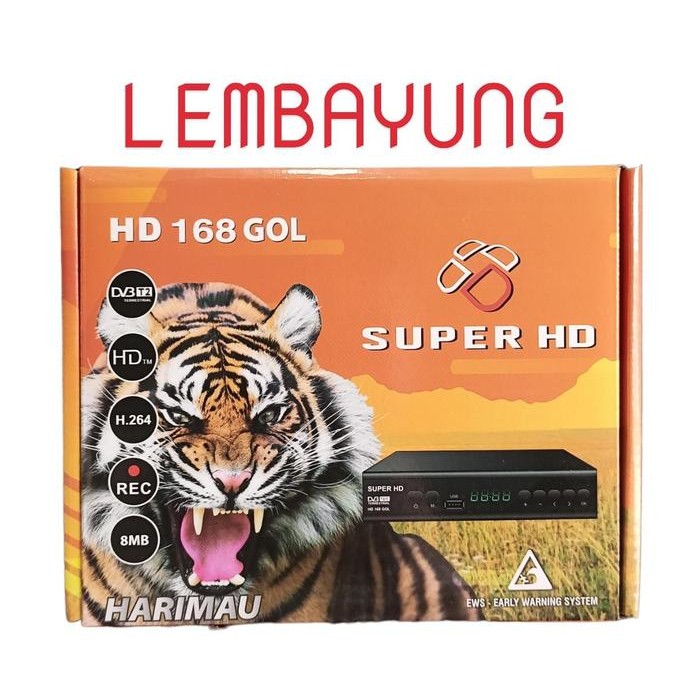 Terlaris SUPER HD HARIMAU HD-168 GOL Set Top Box TV Receiver SALE