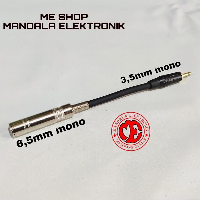 Terbaru Coverter Jack 3,5Mm To Akai 6,5Mm Female