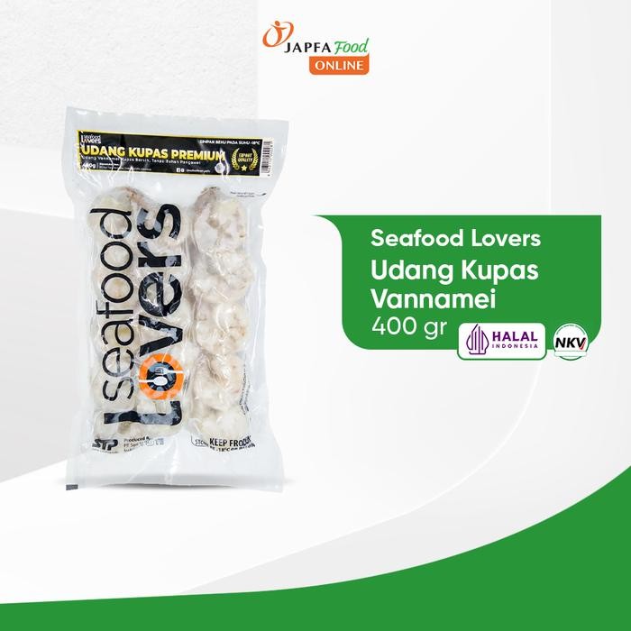 

Pilihan- Seafood Lovers Udang Kupas Vannamei Premium 400 Gr