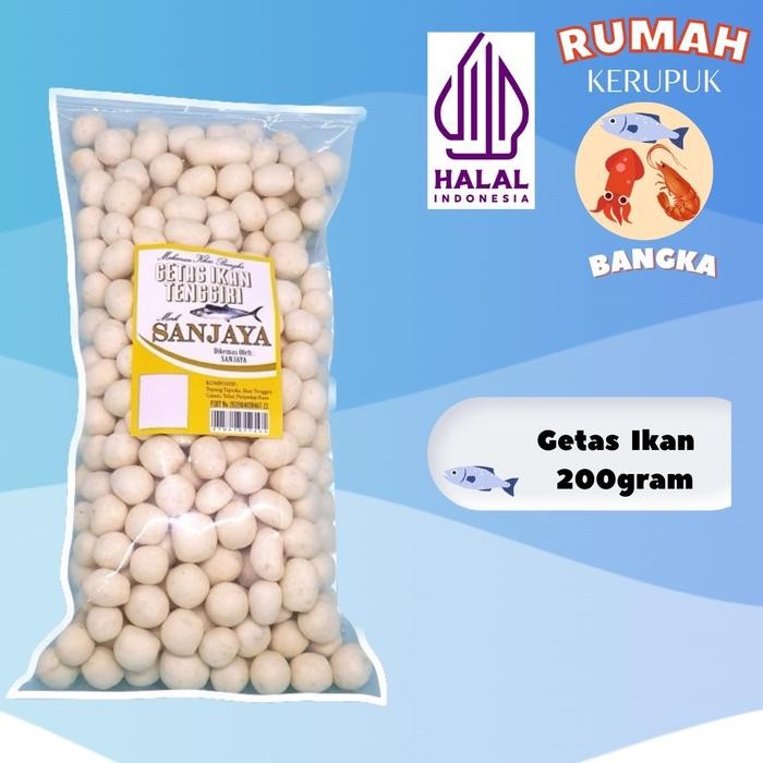 

TERLARIS Getas Ikan Tenggiri Sanjaya khas Bangka - Snack Bangka - Makanan Bangka READY STOCK