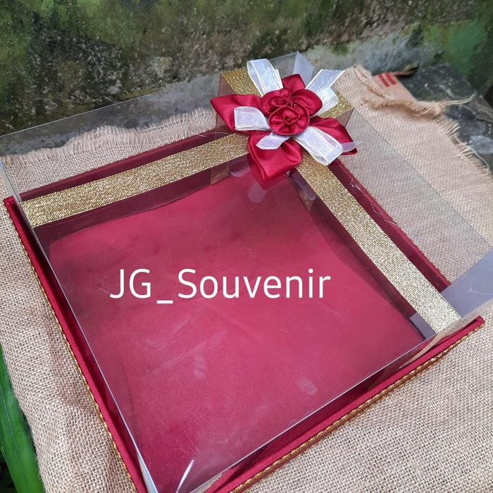 Pilihan- Kotak Hantaran Seserahan Mika Tempat Kue